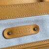 Goyard Saigon Tote Yellow Goyardine Canvas Palladium