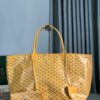 Goyard Saint Louis Tote Coated Canvas PM yellow  Orange