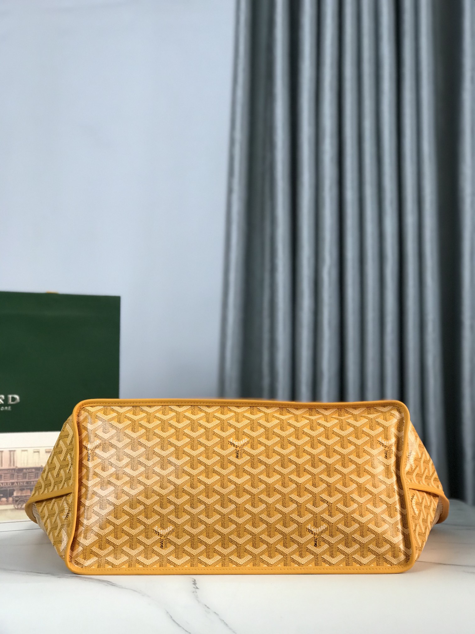 Goyard Saint Louis Tote Coated Canvas PM yellow  Orange