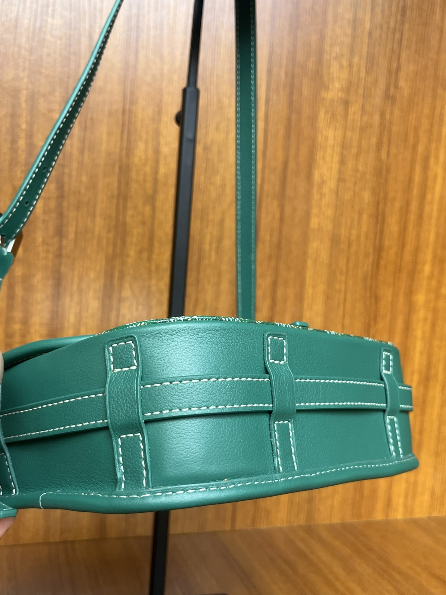 GOYARD Goyardine Belvedere II PM Messenger Bag Green