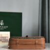 Goyard Brown Goyardine Belvedere MM Leather Cloth