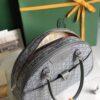 Goyard St. Jeanne MM Handbag Gray PVC Canvas Grey Cloth ref