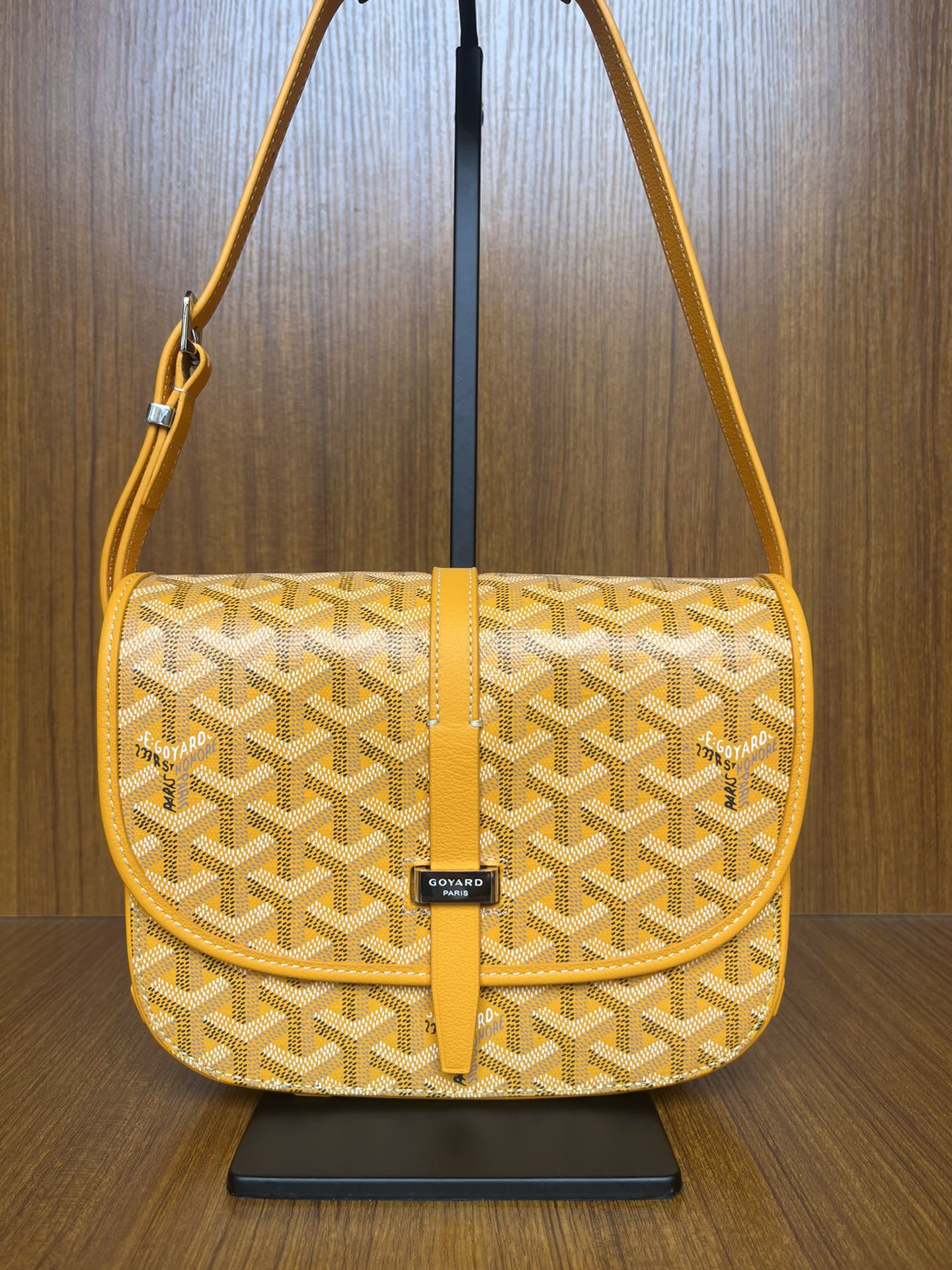 Goyard Belvedere II Messenger Bag yellow Coated Canvas PM | eBay