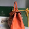 Goyard Saigon Tote orange Goyardine Canvas Palladium ...