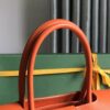 Goyard Saigon Tote orange Goyardine Canvas Palladium ...