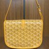 Goyard Belvedere II Messenger Bag yellow Coated Canvas PM | eBay