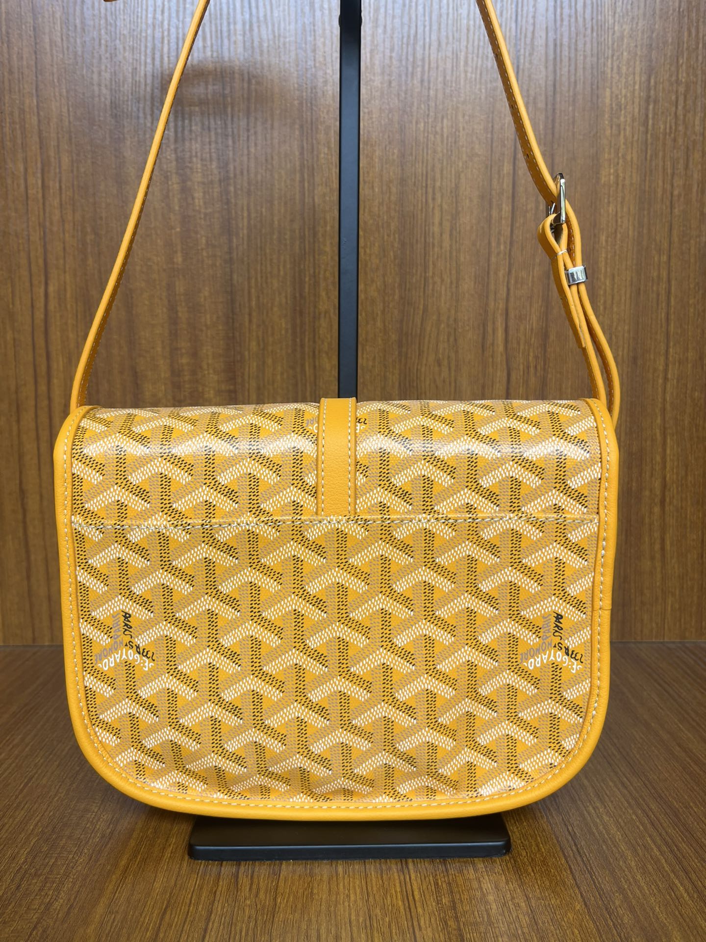 Goyard Belvedere II Messenger Bag yellow Coated Canvas PM | eBay
