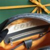 Goyard St. Jeanne MM Handbag Gray PVC Canvas Grey Cloth ref