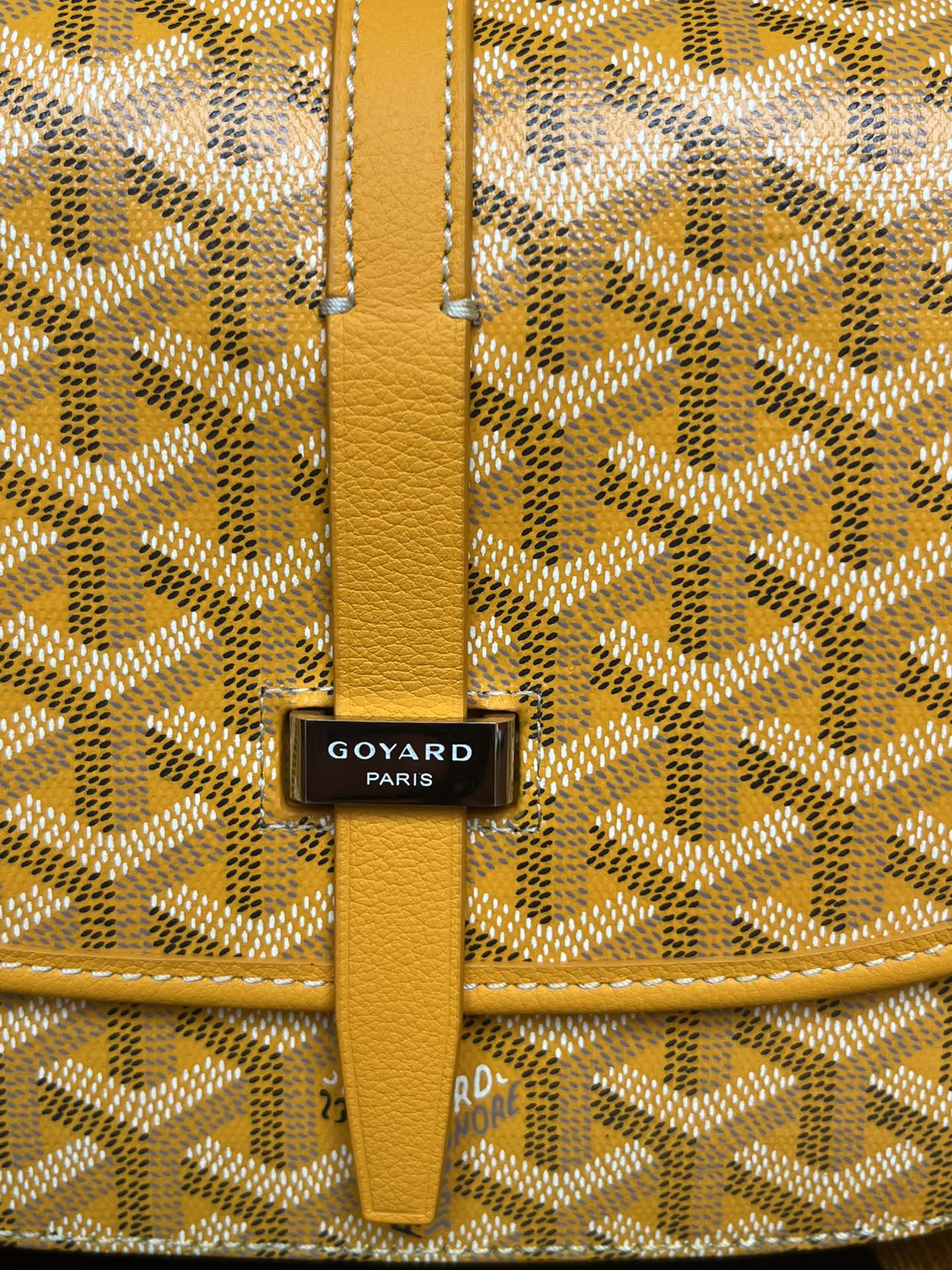 Goyard Belvedere II Messenger Bag yellow Coated Canvas PM | eBay