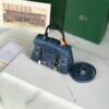 Goyard Saigon Structure Nano Bag Pearly Blue