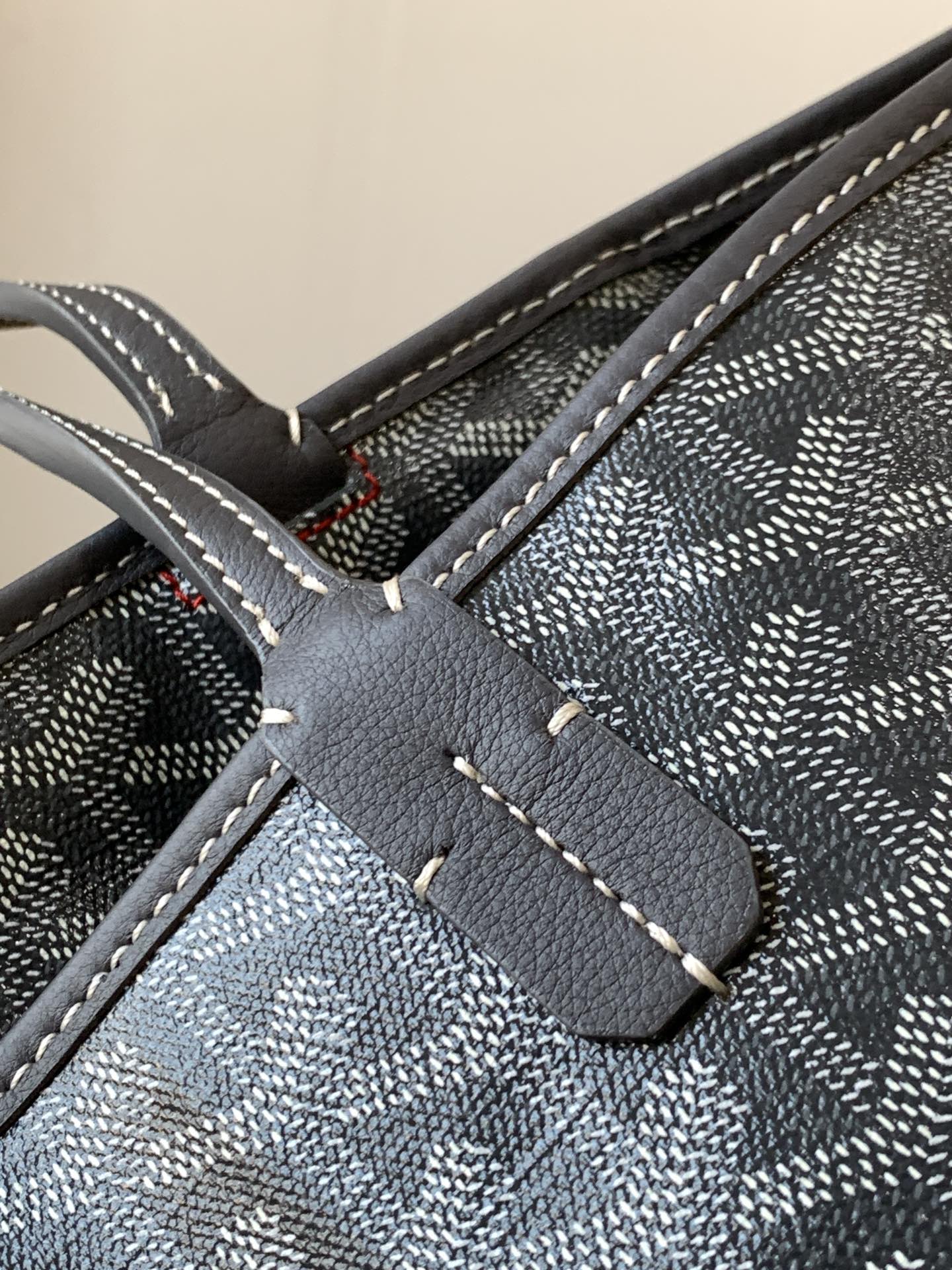 Goyard Saint Louis PM Tote Bag Pouch Gray Shopping
