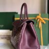Goyard Saigon Tote Burgundy Goyardine Canvas MATIGNON  00509