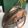 Goyard Brown/Black Goyardine Coated Canvas Saint Jeanne PM