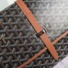 GOYARD Goyardine Belvedere II MM Messenger Bag Black Gold