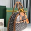 Goyard Brown/Black Goyardine Coated Canvas Saint Jeanne PM