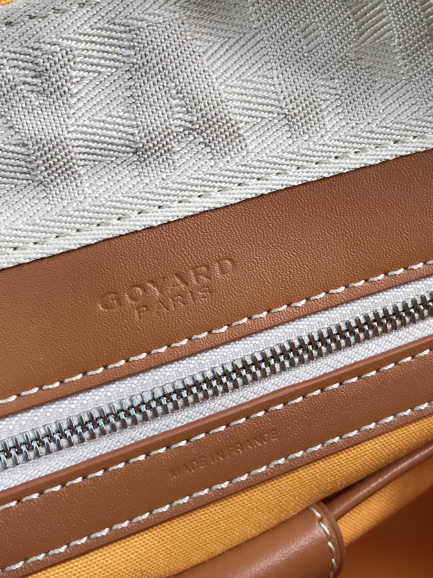 Goyard Brown/Black Goyardine Coated Canvas Saint Jeanne PM