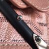GOYARD Iridescent Goyardine Structure Nano Saigonbag pink