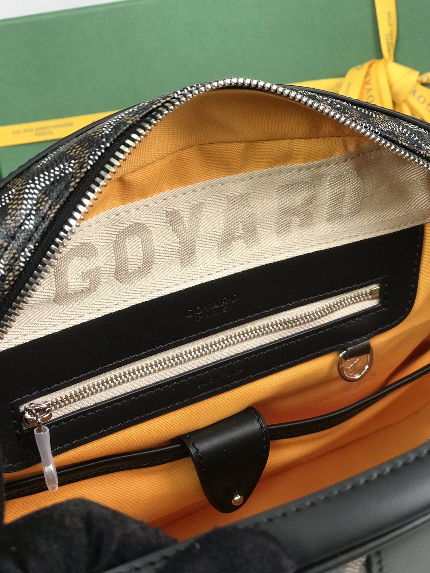 Goyard Saint Jeanne Bag Coated Canvas PM black
