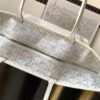 Goyard White Goyardine Coated Canvas and Leather Saint Louis