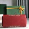 Goyard Saigon Tote Red Goyardine Canvas Palladium Hardware