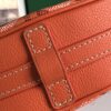 Goyard orange Goyardine Canvas And Chevroches Calfskin