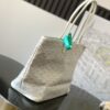 Goyard White Goyardine Coated Canvas and Leather Saint Louis