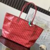 Goyard Artois Tote Coated Canvas PM Red 2311341