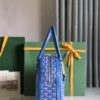 Goyard Saint Jeanne Bag Coated Canvas PM blue