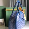 Goyard Saint Jeanne Bag Coated Canvas PM blue
