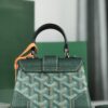 Goyard Saigon Structure Nano Pearly Green Goyardine