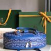 Goyard Saint Jeanne Bag Coated Canvas PM blue