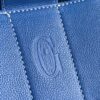 Goyard Saigon Tote Sky Blue Goyardine Canvas Palladium