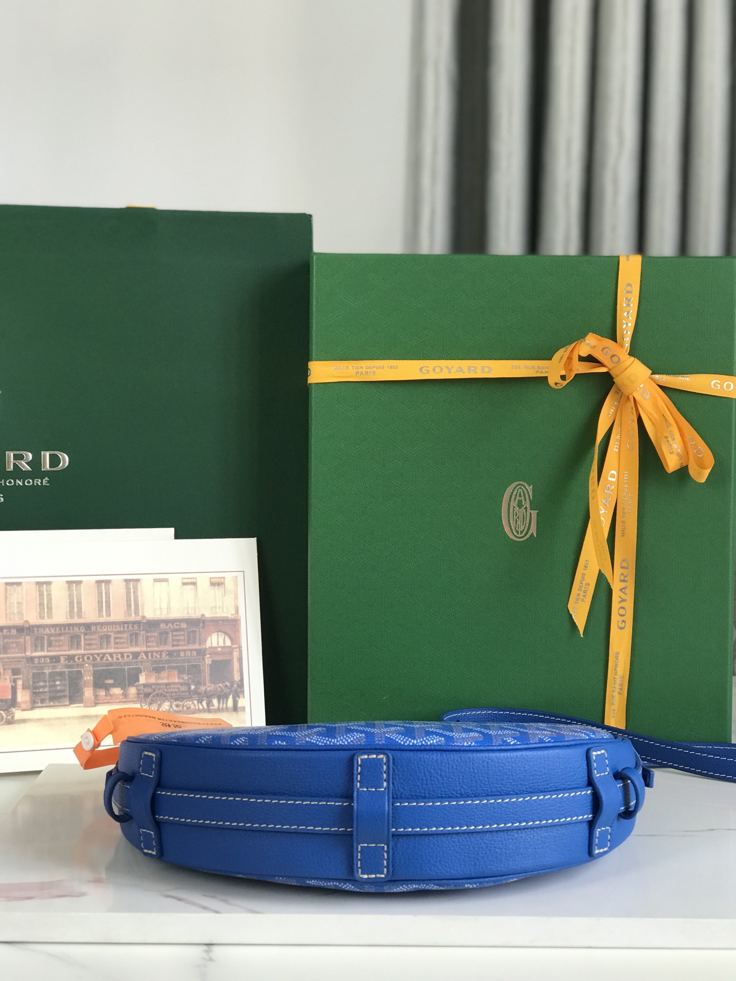 bag Goyard Hirondelle Bag 'Blue' HIRONDPMLTY10CL10P