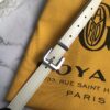Goyard Goyardine Belvedere PM Messenger Bag White