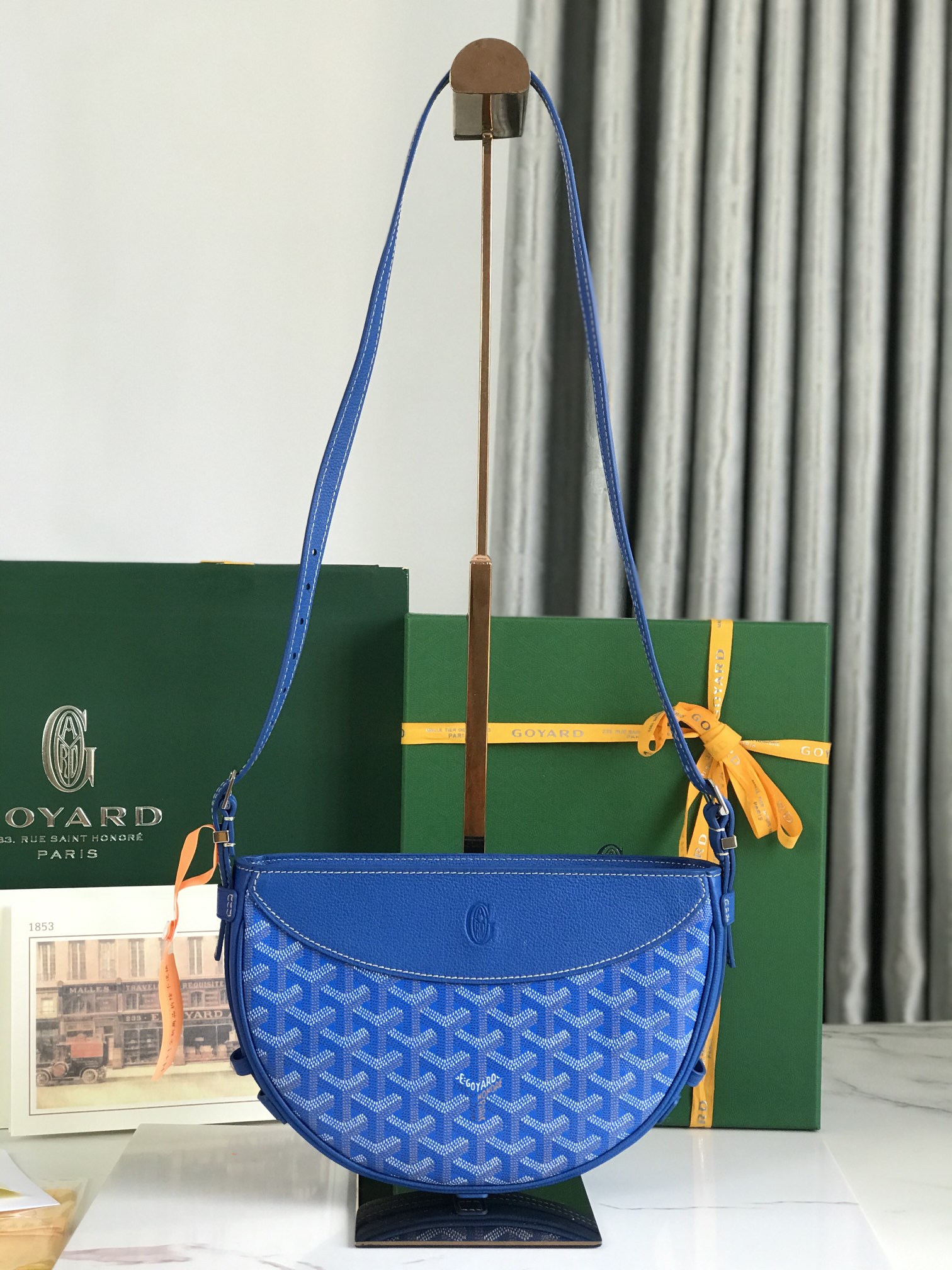 bag Goyard Hirondelle Bag ‘Blue’ HIRONDPMLTY10CL10P