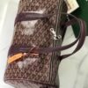 Goyard Barrel 40 Sports Bag Burgundy