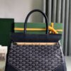 Goyard Saigon Tote Navy Blue Goyardine Canvas ...