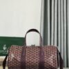 Goyard Barrel 40 Sports Bag Burgundy