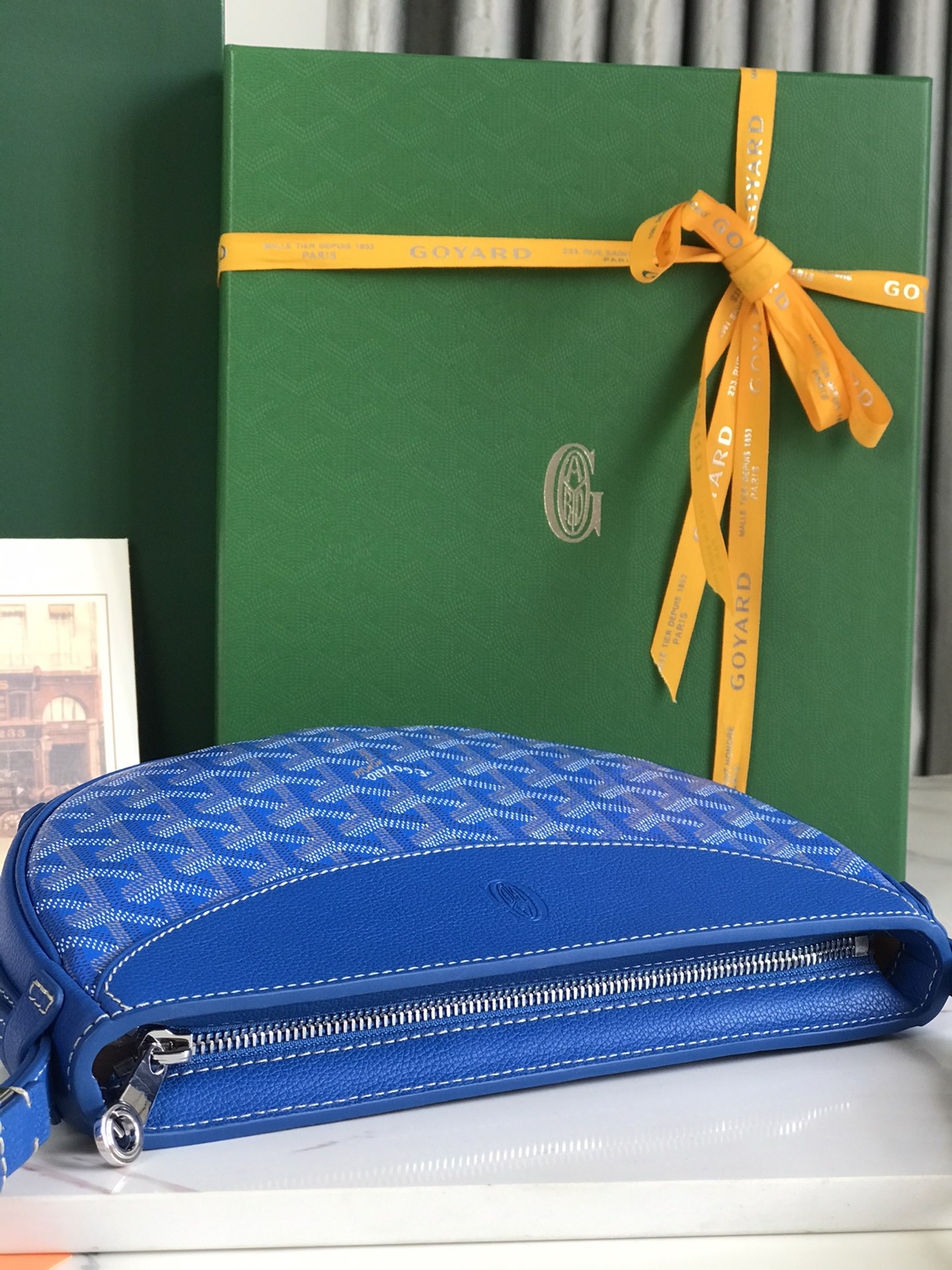 bag Goyard Hirondelle Bag 'Blue' HIRONDPMLTY10CL10P