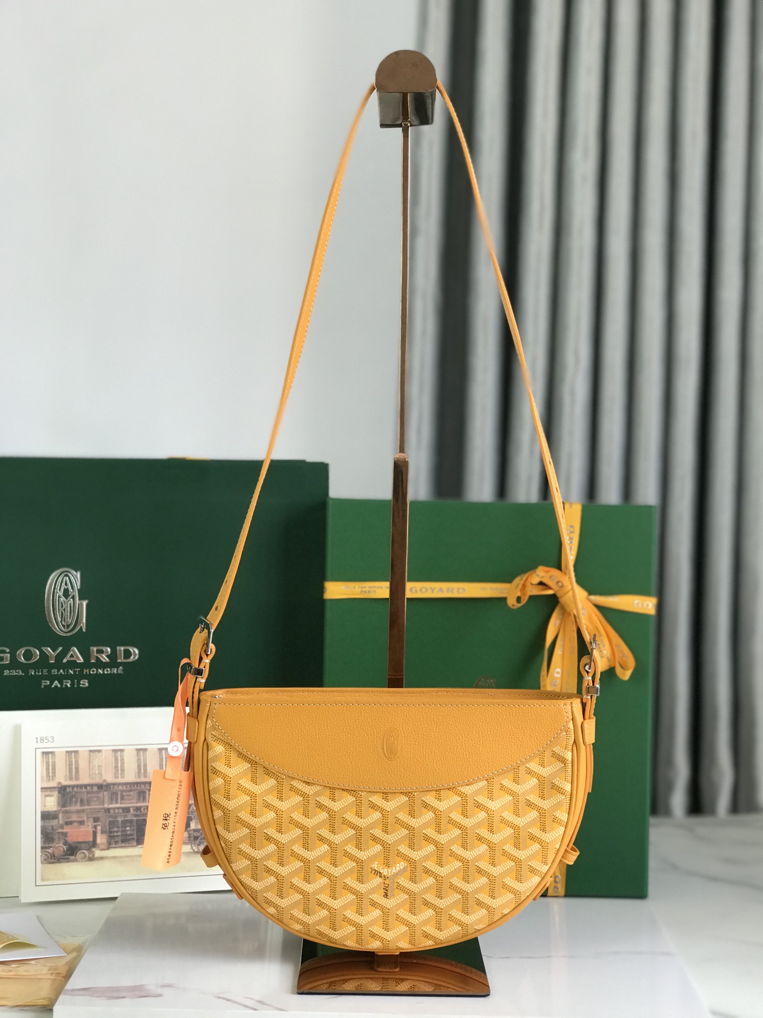 bag Goyard Hirondelle Bag ‘Yellow’ HIRONDPMLTY08CL08P