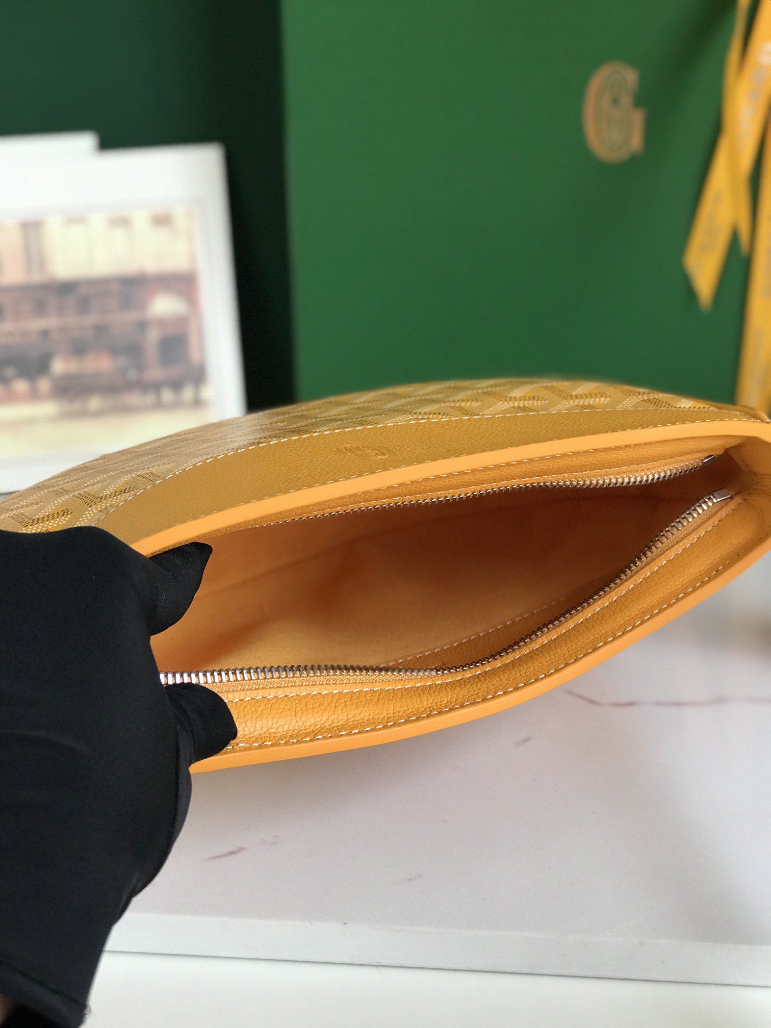 bag Goyard Hirondelle Bag 'Yellow' HIRONDPMLTY08CL08P