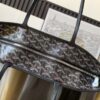 Goyard Black Goyardine Coated Canvas and Leather Saint Louis