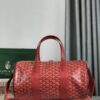 Goyard Barrel 40 Sports Bag Red