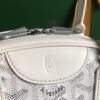 Goyard Saint Jeanne Bag Coated Canvas PM white