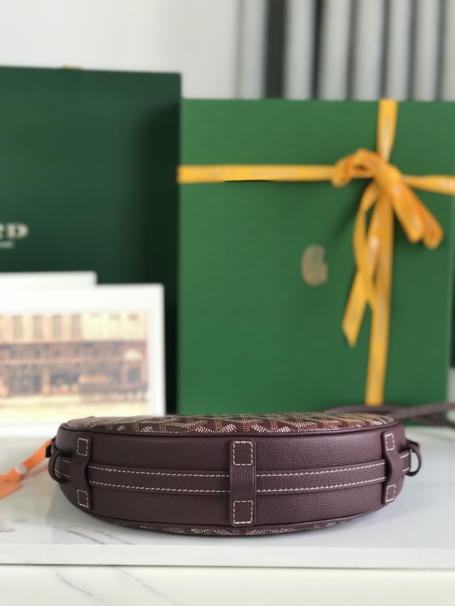 bag  Goyard Hirondelle Bag 'Burgundy'