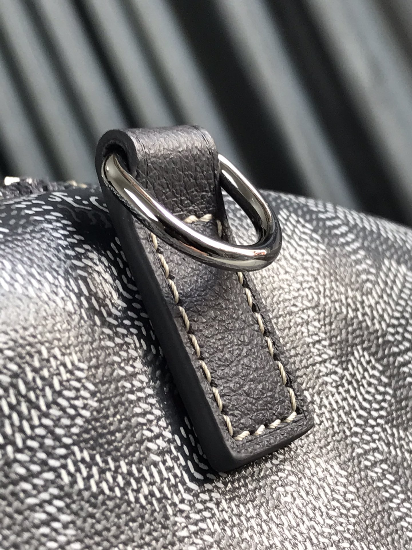 Goyard Barrel 40 Sports Bag gray