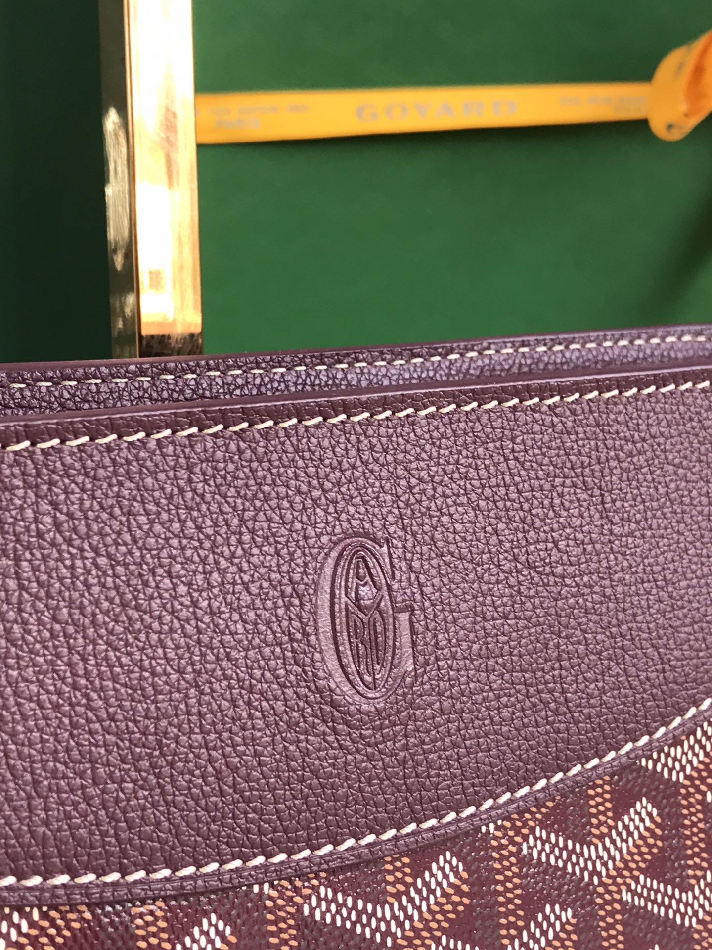bag  Goyard Hirondelle Bag 'Burgundy'