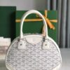 Goyard Saint Jeanne Bag Coated Canvas PM white