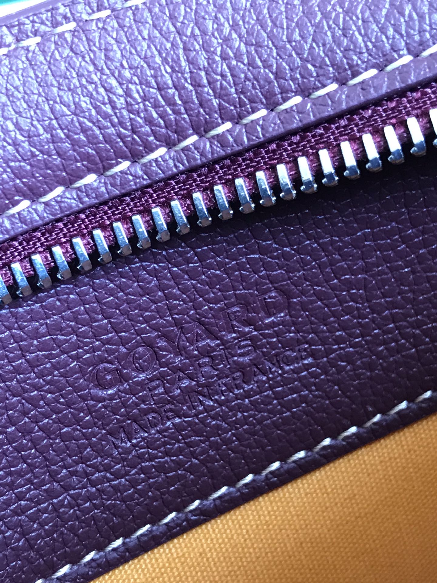 bag  Goyard Hirondelle Bag 'Burgundy'