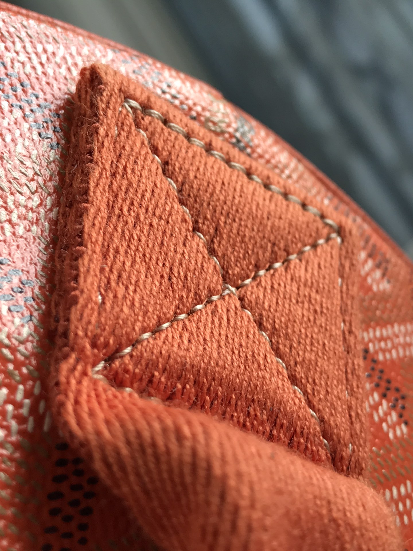 Goyard Barrel 40 Sports Bag Orange –